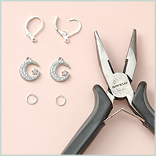 SUNNYCLUE 1 Box 80Pcs Leverback Earring Findings Huggie Hoop Earring  Findings Lever Back Earring Hooks Lever Back Earring Hook Earwires for  Jewelry